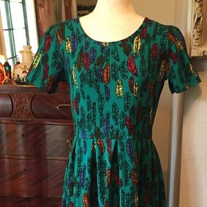 LuLaRoe Amelia size large like new!